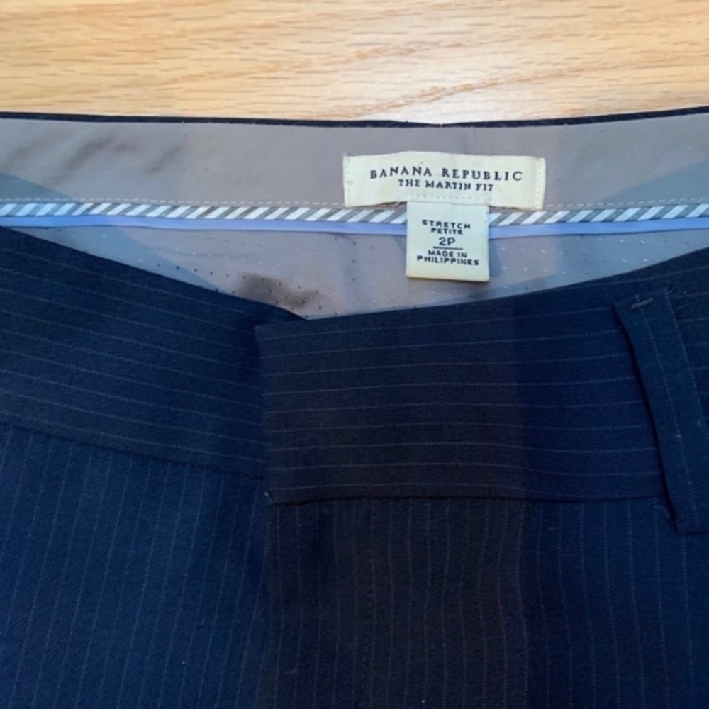 Banana Republic Martin Fit Wool blend trousers 2P - Picture 5 of 13